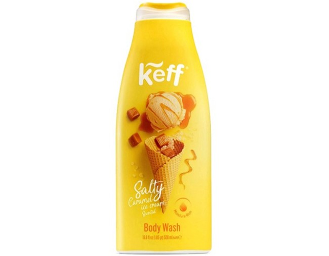 KEFF ΑΦΡΟΛΟΥΤΡΟ SALTY CARAMEL ICE CREAM 500ml