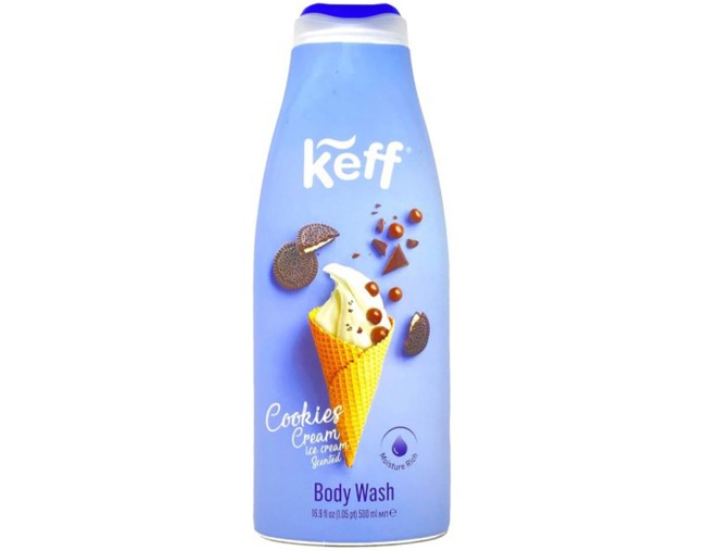 KEFF ΑΦΡΟΛΟΥΤΡΟ COOKIES- ICE CREAM 500ml