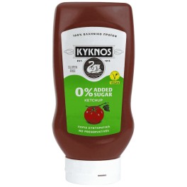 KYKNOS KETCHUP ΧΩΡΙΣ ΖΑΧΑΡΗ 550gr