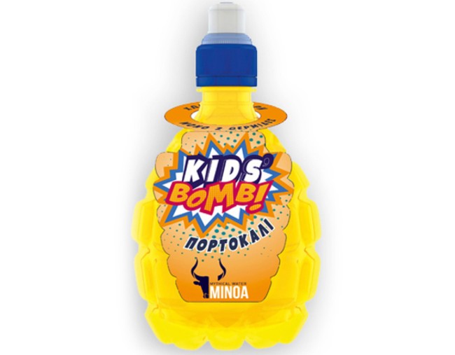 KIDS BOMB ΠΟΡΤΟΚΑΛΙ 350ml