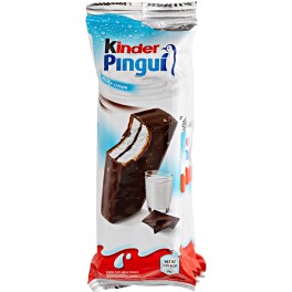 KINDER PINGUI ΚΕΙΚ ME ΓΑΛΑ & ΣΟΚΟΛΑΤΑ 4Χ30gr