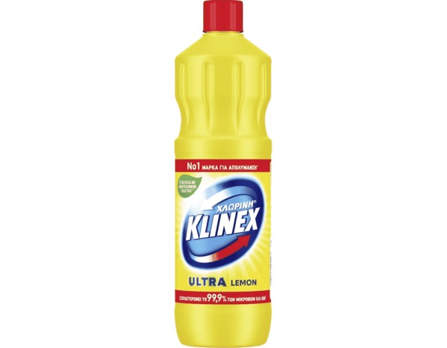 KLINEX ΧΛΩΡΙΝΗ ULTRA PROTECTION LEMON 1250ml