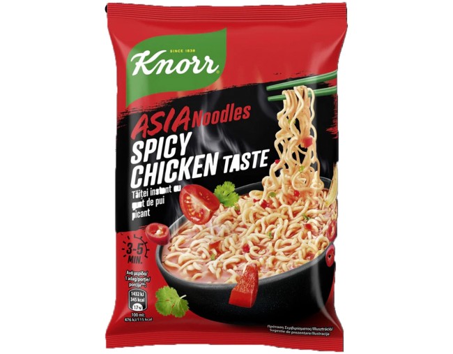 KNORR ASIA NOODLES SPICY CHICKEN 73gr