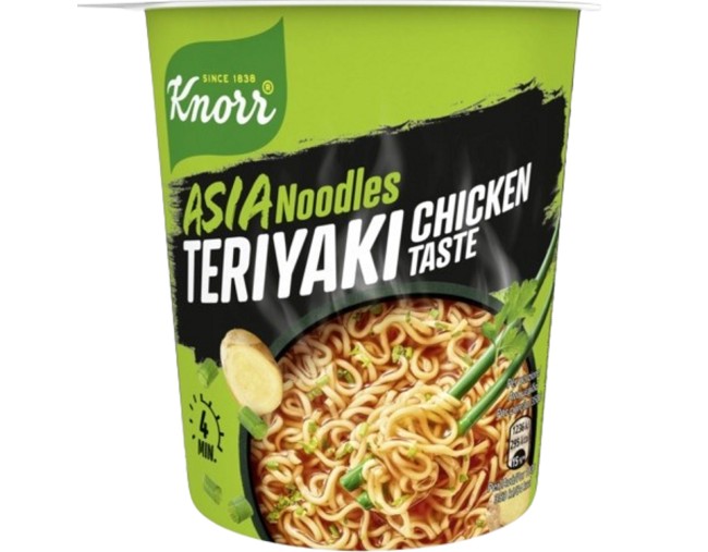KNORR ASIA NOODLES TERIYAKI CHICKEN TASTE 65gr