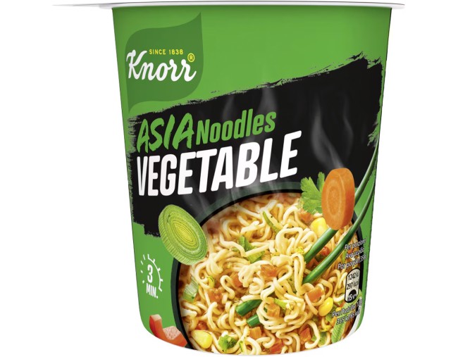 KNORR ASIA NOODLES VEGETABLE 65gr