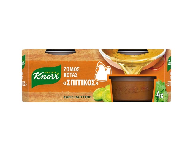 ΚΝΟRR ΣΠΙΤΙΚΟΣ ΖΩΜΟΣ ΚΟΤΑΣ 4x28gr