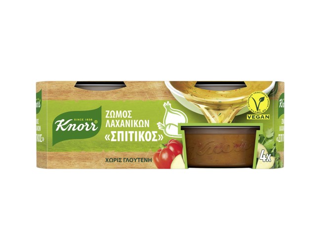 ΚΝΟRR ΣΠΙΤΙΚΟΣ ΖΩΜΟΣ ΛΑΧΑΝΙΚΩΝ 4x28gr