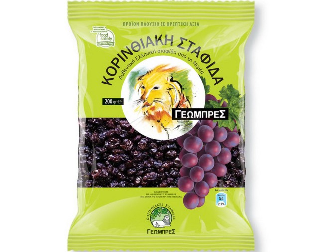 ΓΕΩΜΠΡΕΣ ΚΟΡΙΝΘΙΑΚΗ ΣΤΑΦΙΔΑ 200gr