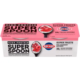 ΚΡΙ ΚΡΙ SUPER SPOON ΕΠΙΔΟΡΠΙΟ ΓΙΑΟΥΡΤΙΟΥ ΡΟΔΙ, RASPBERRY & GOJI BERRY 2x170gr