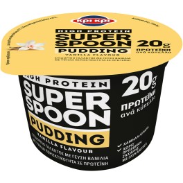 ΚΡΙ ΚΡΙ SUPER SPOON HIGH PROTEIN PUDDING VANILLA FLAVOUR 20gr