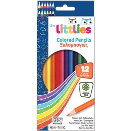 ΔΙΑΚΑΚΗΣ THE LITTLIES ΞΥΛΟΜΠΟΓΙΕΣ WOOD FREE 12τμχ