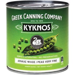 KYKNOS ΑΡΑΚΑΣ ΨΙΛΟΣ ΚΟΝΣΕΡΒΑ 400gr