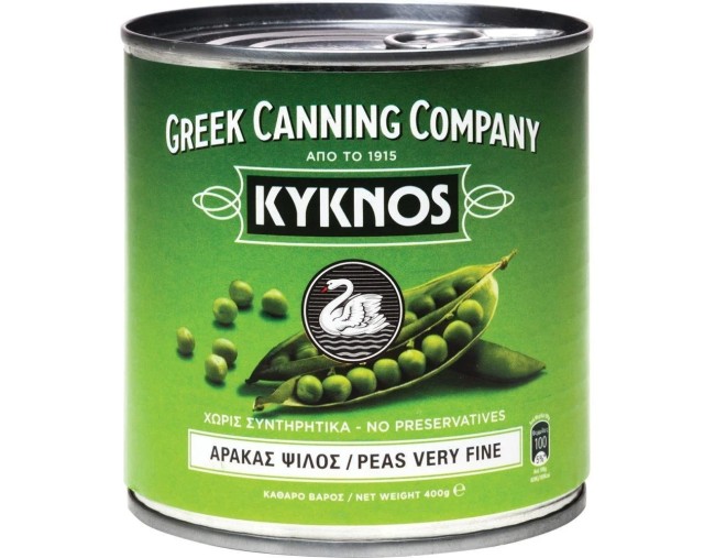 KYKNOS ΑΡΑΚΑΣ ΨΙΛΟΣ ΚΟΝΣΕΡΒΑ 400gr