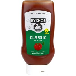 KYKNOS KETCHUP ΧΩΡΙΣ ΓΛΟΥΤΕΝΗ 560gr