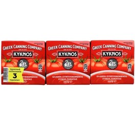 KYKNOS ΧΥΜΟΣ ΤΟΜΑΤΑΣ 3x250gr