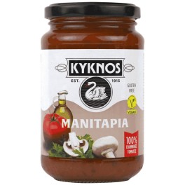 KYKNOS ΣΑΛΤΣΑ ΝΤΟΜΑΤΑΣ ΜΕ ΜΑΝΙΤΑΡΙΑ ΚΑΙ ΜΑΙΝΤΑΝΟ 425gr