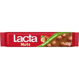 LACTA NUTS ΟΛΟΚΛΗΡΟ ΦΟΥΝΤΟΥΚΙ ΣΟΚΟΛΑΤΑ ΓΑΛΑΚΤΟΣ 45gr LACTA NUTS ΟΛΟΚΛΗΡΟ ΦΟΥΝΤΟΥΚΙ ΣΟΚΟΛΑΤΑ ΓΑΛΑΚΤΟΣ 45gr