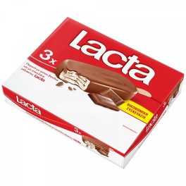 LACTA ΠΑΓΩΤΟ ΞΥΛΑΚΙ ΜΕ ΓΕΥΣΗ ΒΑΝΙΛΙΑ ΣΟΚΟΛΑΤΑ ΓΑΛΑΚΤΟΣ 3τμχ 195gr