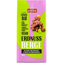 LAMBERTZ ERDNUSS BERGE VEGAN CHOCO SNACK 200gr LAMBERTZ ERDNUSS BERGE VEGAN CHOCO SNACK 200gr
