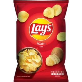LAY'S ΠΑΤΑΤΑΚΙΑ ΜΕ ΑΛΑΤΙ 100gr LAY'S ΠΑΤΑΤΑΚΙΑ ΜΕ ΑΛΑΤΙ 100gr