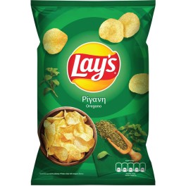 LAY'S ΠΑΤΑΤΑΚΙΑ ΜΕ ΡΙΓΑΝΗ 100gr LAY'S ΠΑΤΑΤΑΚΙΑ ΜΕ ΡΙΓΑΝΗ 100gr