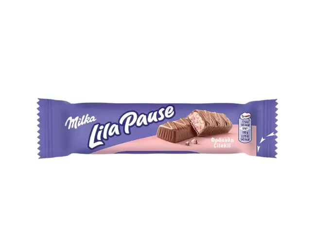 MILKA LILA PAUSE ΣΟΚΟΛΑΤΑ ΦΡΑΟΥΛΑ 34gr