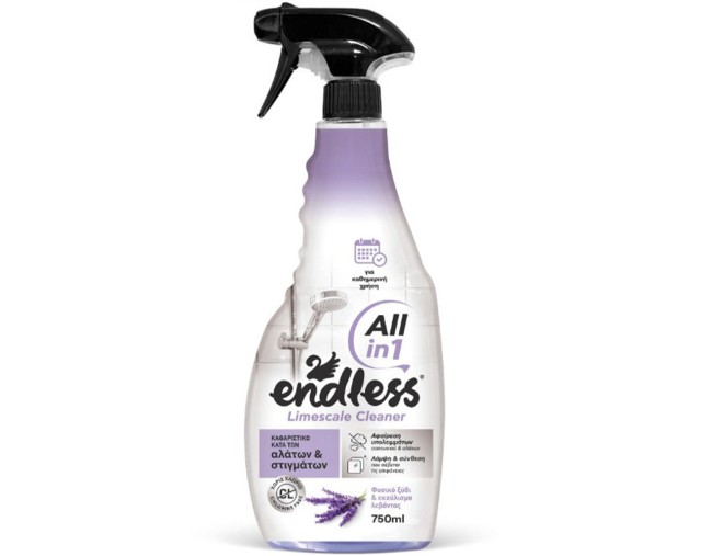 ENDLESS ALL IN 1 LIMESCALE CLEANER ΦΥΣΙΚΟ ΞΥΔΙ & ΕΚΧΥΛΙΣΜΑ ΛΕΒΑΝΤΑΣ 750ml