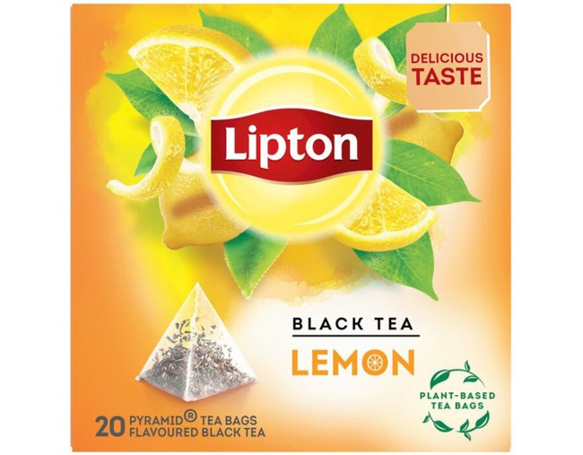 LIPTON LEMON CYTRYNA 20 ΠΥΡΑΜΙΔΕΣ