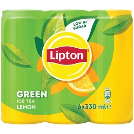 LIPTON GREEN ICE TEA ΛΕΜΟΝΙ 6x330ml