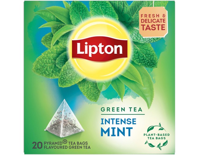 LIPTON GREEN TEA INTENSE MINT 20 ΠΥΡΑΜΙΔΕΣ