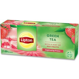 LIPTON GREEN TEA RED FRUITS 20 ΦΑΚΕΛΟΙ