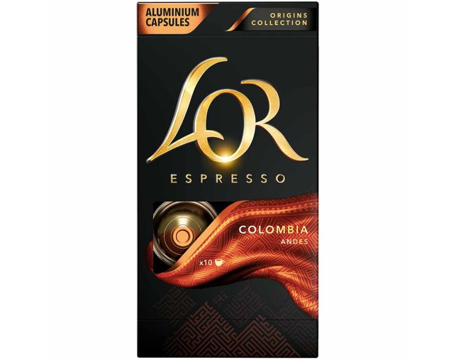 LOR ESPRESSO COLOMBIA ANDES 10 ΚΑΨΟΥΛΕΣ 52gr