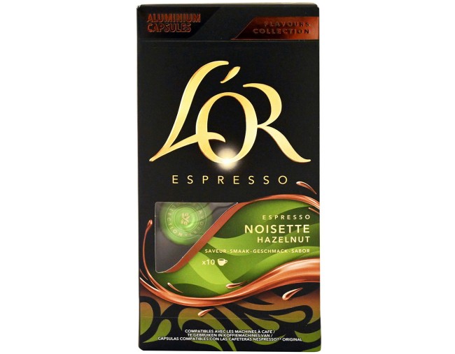 LOR ESPRESSO NOISETTE HAZELNUT 10 ΚΑΨΟΥΛΕΣ 52gr
