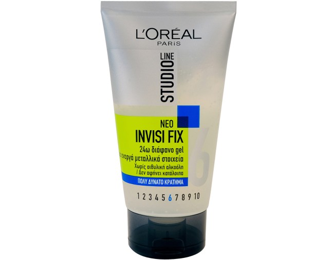 LOREAL STUDΙΟ GEL ΜΑΛΛΙΩΝ INVISΙ FIX 6 150ml