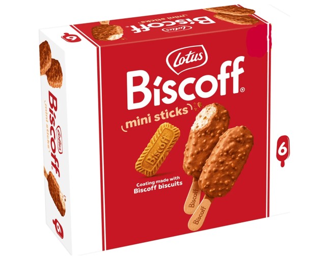 LOTUS BISCOFF MINI STICKS 6τμχ 300ml