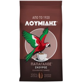 ΛΟΥΜΙΔΗΣ ΠΑΠΑΓΑΛΟΣ ΕΛΛΗΝΙΚΟΣ ΚΑΦΕΣ ΣΚΟΥΡΟΣ 194gr