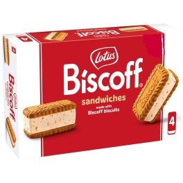 LOTUS BISCOFF SANDWICHES 4τμχ 320ml LOTUS BISCOFF SANDWICHES 4τμχ 320ml