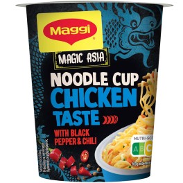 MAGGI NOODLE CUP ΜΕ ΓΕΥΣΗ ΚΟΤΟΠΟΥΛΟ ΜΑΥΡΟ ΠΙΠΕΡΙ & ΤΣΙΛΙ 63gr MAGGI NOODLE CUP ΜΕ ΓΕΥΣΗ ΚΟΤΟΠΟΥΛΟ ΜΑΥΡΟ ΠΙΠΕΡΙ & ΤΣΙΛΙ 63gr