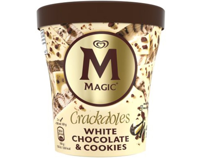 MAGIC CRACKABLES WHITE CHOCOLATE & COOKIES 440ml ΕΒΔΟΜΑΔΙΑΙΕΣ ΠΡΟΣΦΟΡΕΣ