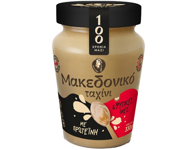 ΜΑΚΕΔΟΝΙΚΟ ΤΑΧΙΝΙ ΜΕ ΠΡΩΤΕΪΝΗ ΦΥΤΙΚΕΣ ΙΝΕΣ 330gr
