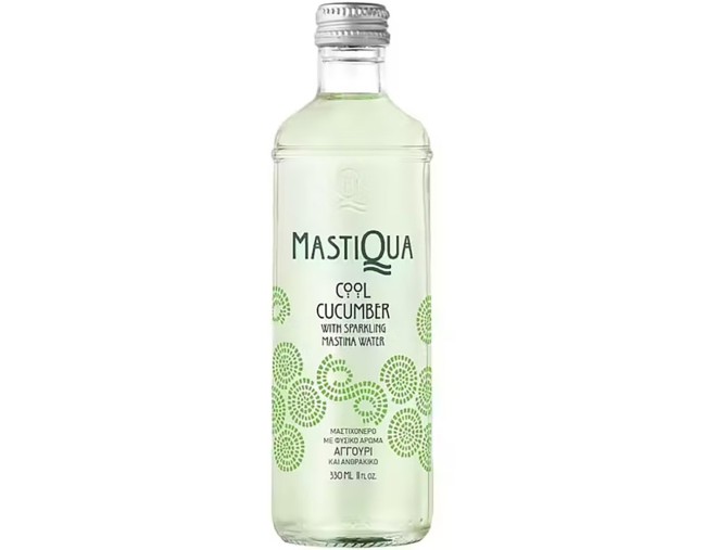 MASTIQUA ΑΝΘΡΑΚΟΥΧΟ ΝΕΡΟ ΜΕ ΜΑΣΤΙΧΑ & ΑΓΓΟΥΡΙ 330ml ΑΝΑΨΥΚΤΙΚΑ