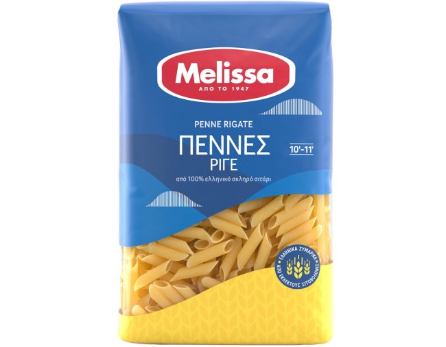 ΜELISSA ΠΕΝΝΕΣ ΡΙΓΕ  500gr ΕΒΔΟΜΑΔΙΑΙΕΣ ΠΡΟΣΦΟΡΕΣ