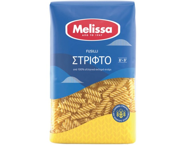 ΜELISSA ΣΤΡΙΦΤΟ FUSILLI 500gr ΕΒΔΟΜΑΔΙΑΙΕΣ ΠΡΟΣΦΟΡΕΣ