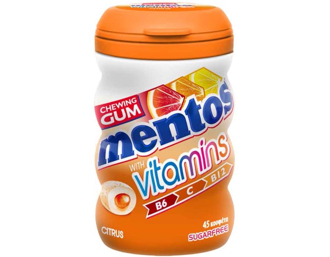 MENTOS VITAMINS CITRUS 90gr