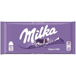 MILKA ALPINE MILK ΣΟΚΟΛΑΤΑ ΓΑΛΑΚΤΟΣ 90gr MILKA ALPINE MILK ΣΟΚΟΛΑΤΑ ΓΑΛΑΚΤΟΣ 90gr