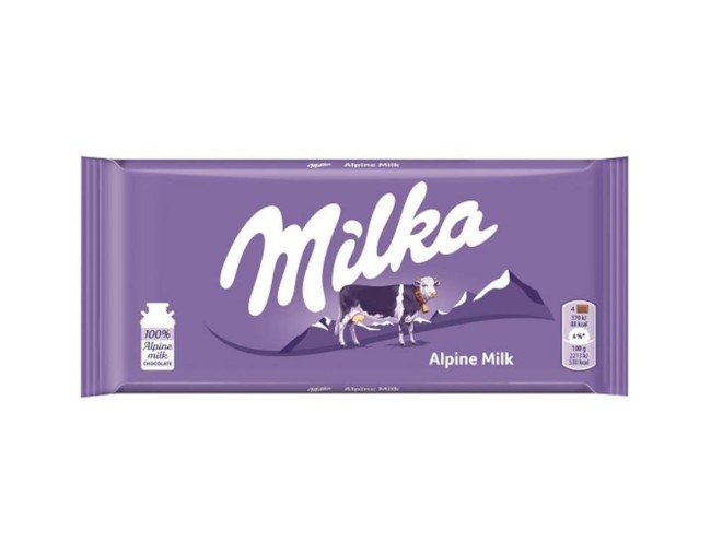 MILKA ALPINE MILK ΣΟΚΟΛΑΤΑ ΓΑΛΑΚΤΟΣ 90gr