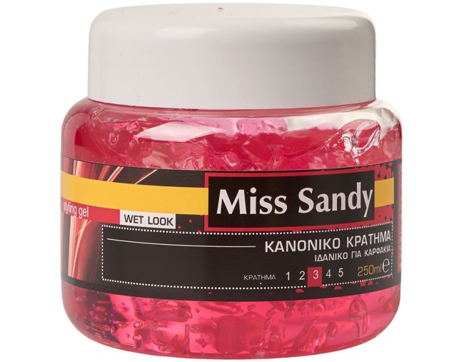 MISS SANDY GEL ΜΑΛΛΙΩΝ ΚΑΝΟΝΙΚΟ ΚΡΑΤΗΜΑ 250ml