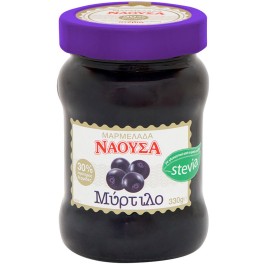 ΝΑΟΥΣΑ ΜΑΡΜΕΛΑΔΑ ΜΥΡΤΙΛΟ ΜΕ ΣΤΕΒΙΑ 330gr