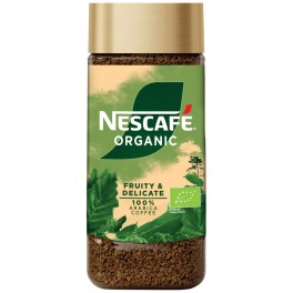 NESCAFE GOLD ORGANIC ΣΤΙΓΜΙΑΙΟΣ ΚΑΦΕΣ ΣΕ ΓΥΑΛΙΝΟ 95gr