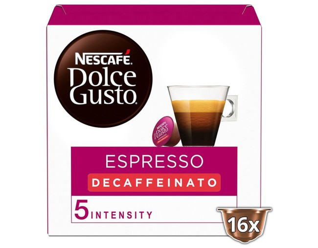 NESCAFE DOLCE GUSTO ESPRESSO DECAFFEINATO 16 ΚΑΨΟΥΛΕΣ 6gr